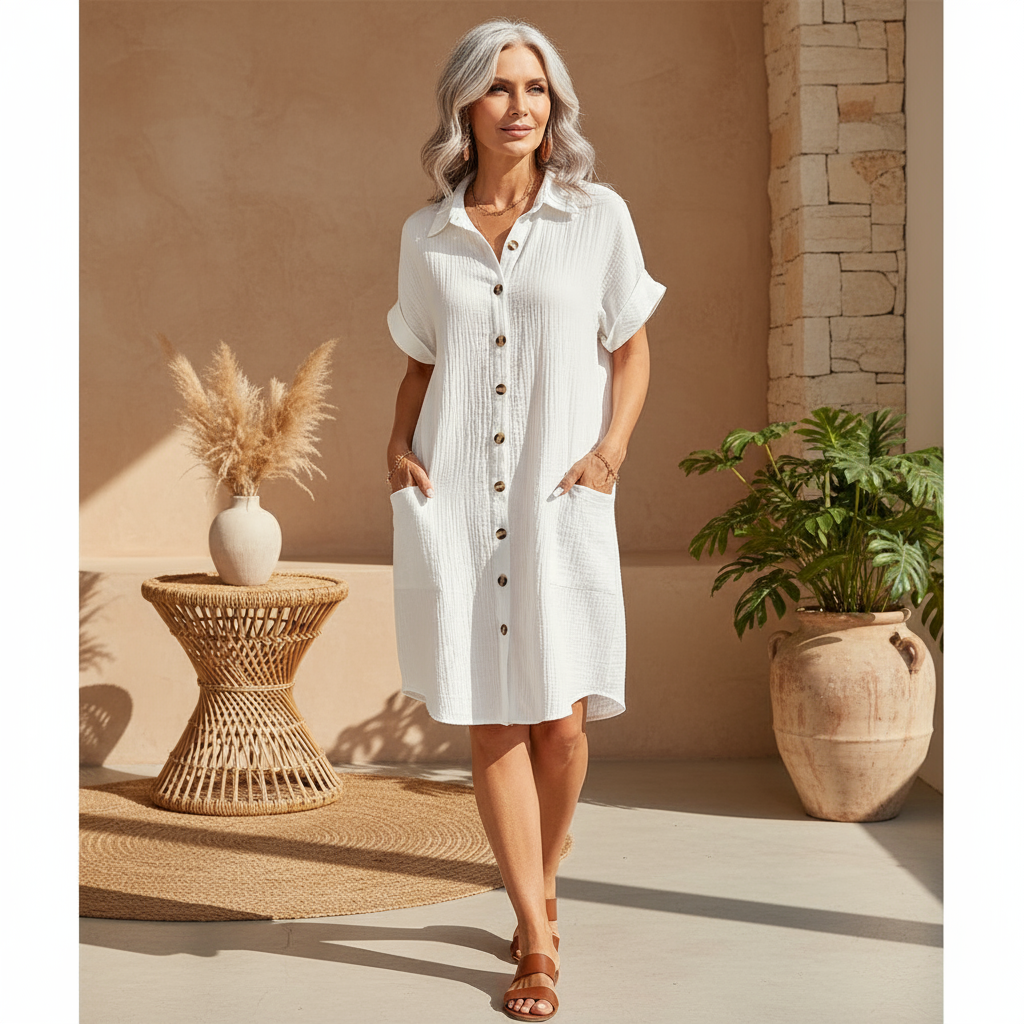 Gill - Robe Polo Élégante